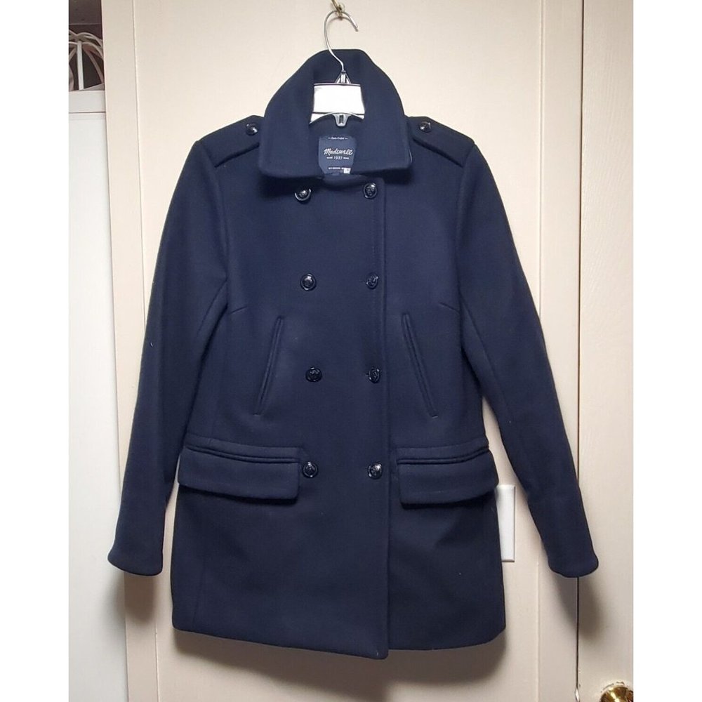 Madewell Navy Pea Coat